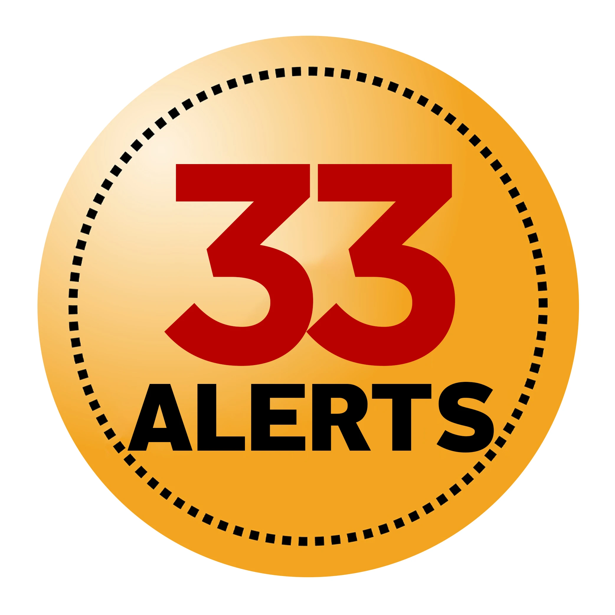 33 ALERTS Emergency Alert System logo