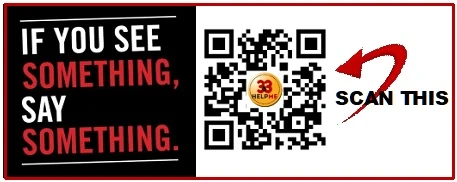 See Something -- Say Something with 33 ALERTS Smart QR Code Added.